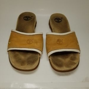 Timberland Women's leather slide sandals sz. 9 M